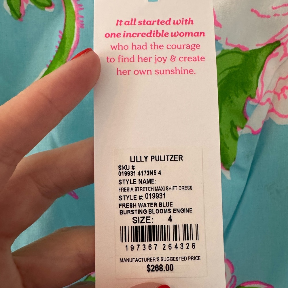 NWT‼️ Lilly Pulitzer Fresia Dress - Picture 2 of 4